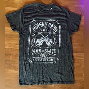 Target Black Johnny Cash 'Man in Black' Graphic Tee